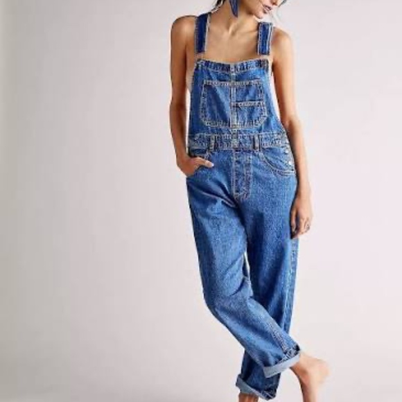 We the Free Ziggy Denim Overalls - Picture 1 of 4
